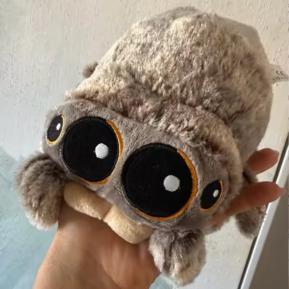 Lucas the Spider Plush Toy Stuffed Animal Soft Spider Plushies Cute Doll Pillow Room Decor Birthday Gift 5pcs/10pcs