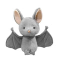 Fluffy Bat Plush Toy Hanging Ornament Soft Stuffed Bat Doll for Car Rearview Mirror Sun Visor Pendant Halloween Home Decor Gift