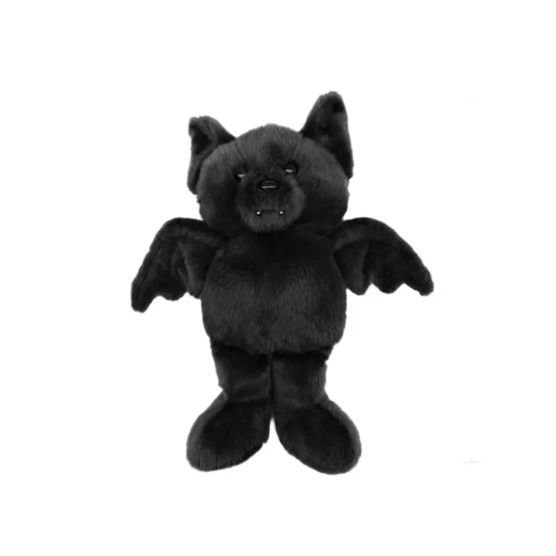 30CM Cute Cartoon Build A Bear Bat Posable Plush Toys Soft Bat Animal Movie Peripheral Plushies Doll Kid Halloween Birthday Gift